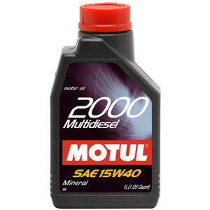 Моторное масло MOTUL 2000 Multidiesel (не производится) 15W-40 (1 л.)