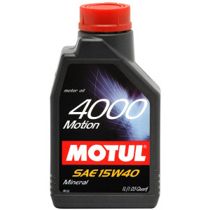 Моторное масло MOTUL 4000 Motion 15W-40 (2 л.)