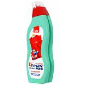 015580 Двухкомпонентный пятновыводитель OXYGEN PLUS 2*350мл