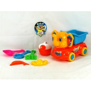 Masina de plaja (Model-elefant)+set p/u nisip 3143
