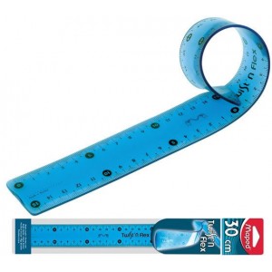 Линейка MAPED Twist'n Flex пластиковая 30 см