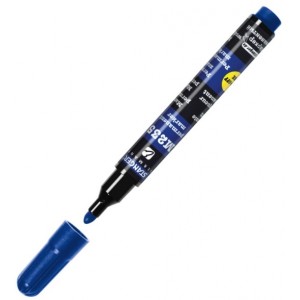 Маркер перманентный STANGER M235 1-3 мм синий