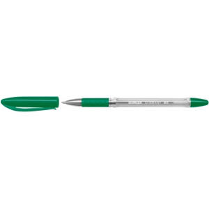 Ручка шариковая STANGER M1 Softgrip зеленая