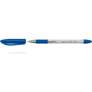 Ручка шариковая STANGER M1 Softgrip синяя