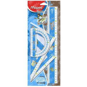 Набор линеек MAPED Poivre Blanc/4