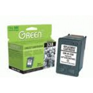 Green2 GN-H-338, HP-338(8765) Compatible, 12ml, Black: HP Deskjet 460 (c)(cb(wbt)/5740/5940/6520/6540(d)/6620/6840/6940/6980/9800(d); Officejet 6210/6215/7110/7210/7310/7410/H470 (b)(wbt)/Pro K7100; Photosmart 2575/2610/2710/8150/8450 (gp)/8750