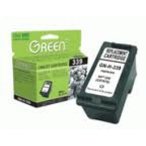 Green2 GN-H-339, HP-339(8767) Compatible, 22ml, Black: HP Deskjet 5740/5940/6520/6540 (d)/6620/6840/6940/6980/9800 (d); Officejet H470/6310/7210/7310/7410/Pro K7100; Photosmart 2575/2610/2710/8150/8450 (gp)/8750 (gp)/D5160/Pro B8350