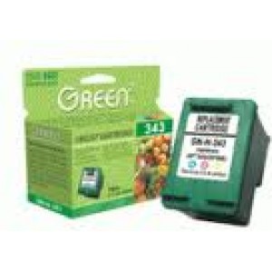 Green2 GN-H-351XL, HP-351XL(CB338) Compatible, 17ml, 3Color: HP Deskjet D4260/D4360; Officejet J5780/J5785/J6410; Photosmart C4280/C4380/C4480/C5280/D5360