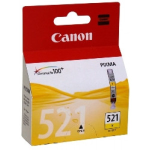 Ink Cartridge for Canon CLI-521Y, yellow with chip PR