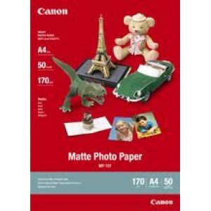 Paper Canon MP-101, A4, (210x297mm), Matte Photo (Arts & Crafts), 170 g/m2, 50 pages