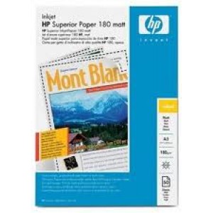 HP Superior InkJet Paper, Matt, 180g/m2, A4 (100 Sheets)