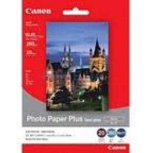 Paper Canon SG-201, 4"x6" (102x152mm), Photo Plus Semi-gloss (Satin), Quality 2*, 260 g/m2, 50 pages