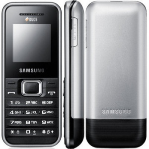 Телефон Samsung GT-E1182 Silver