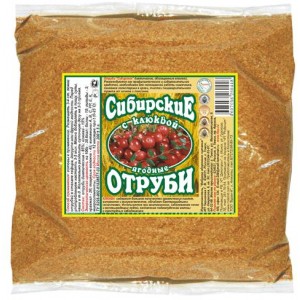 Отруби пшеничные "С Клюквой" СибТар 200гр К15 (шт)