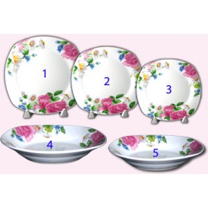 блюдо квадратное       ф-р 10,5" 560010к