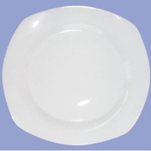 тарелка 240 глуб (9"soup) белая круглая я001-5