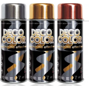 Эмаль-спрей эффект хром медн. /400мл/ DECO COLOR 12260