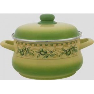 Кастрюля 3.5л Оливки METALTEX 083015