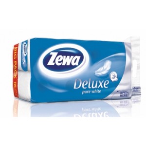 Туалетная бумага Zewa 3-ply 1*16 White (16)