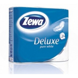 Туалетная бумага Zewa 3-ply 1*4 White (4)