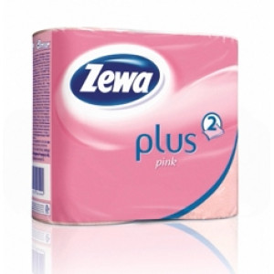 Zewa 2-ply 1*4 Pink (4)
