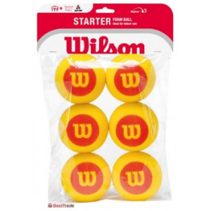 Mingi tenis Starter Red Foam, 6 buc/set