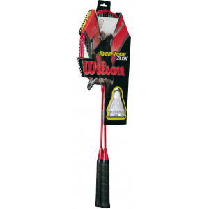 Set badminton Hyper Team, 2 rachete + 2 fluturase