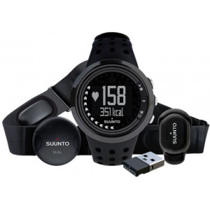 Set maraton Ceas-computer SUUNTO M5 Black/Silver Running