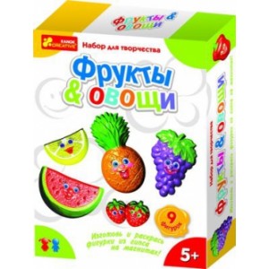 Гипс на магнитах "Овощи.Фрукты" 4004