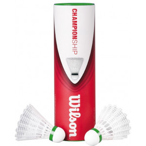 Fluturase badminton Championship Green (77), 6 buc/cutie
