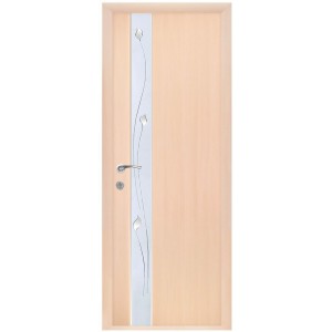 Дверь ДВП Квадра Z6db-P1 2000*600 бледный дуб
