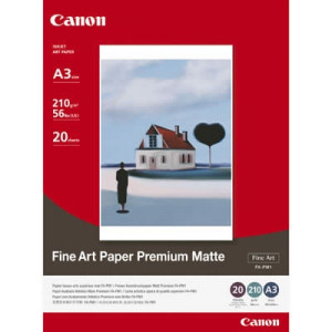 Paper Canon FA-PM1, A3+,13"x19" (329x483), Fine Art "Premium Matte", 210 g/m2, 56Ibs (us), 20 pages