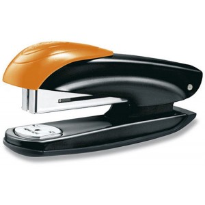Степлер MAPED Black Half Strip 24-26/6 черный