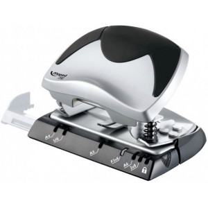Дырокол MAPED Ergologic 15/20 черный
