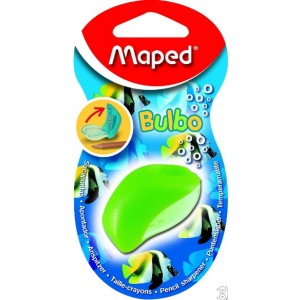 Точилка MAPED Bulbo с контейнером блистер