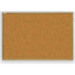 Доска пробковая 2X3 120х90 рамка MDF, TC129