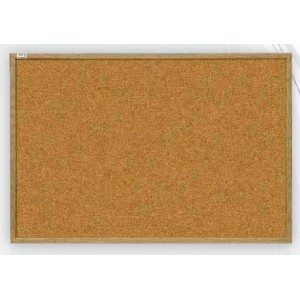 Доска пробковая 2X3 Eco 40x30 рамка деревянная, TC34-C