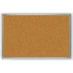 Доска пробковая 2X3 Eco 40x30 рамка металлическая