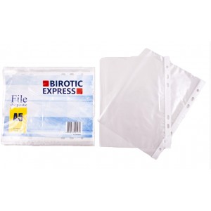 Файл пластиковый Biro Express A5/100 50 мk
