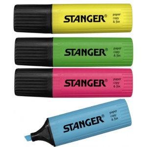 Набор маркеров текстовых STANGER Pocket/4