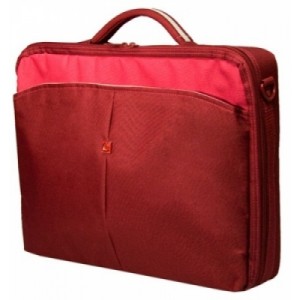 Continent NB bag 15.6" - CC-02 Cranberry, Clamshell