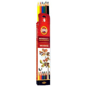 Карандаши  6 цв.  3715 MONDELUZ