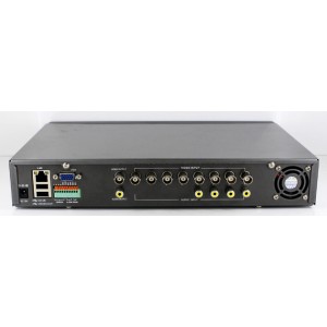 Видеорегистратор SEDVR-6308АD-F (8 видео, 8 аудио; H.264; запись: CIF REAL-TIME(200к/с_358x288) +D1(100к/с_704х576); VGA;  удалённый просмотр с мобильного телефона, iPhone, iPad, Android, IE, CMS; USB; 1xSATA HDD до 2тБ; RS-485; цифровое приблежение; упра