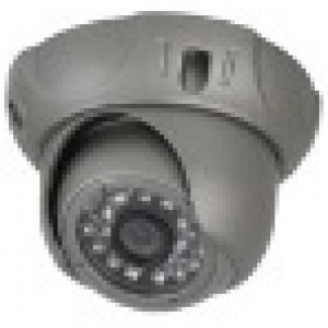 Купольная видеокамера в металическом корпусе HDP-5212IT (500твл, 1/3' SONY Super HADII CCD, 0 lux, F3,6мм, ИК-25м, антивандальный корпус)