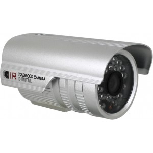 Уличная видеокамера (с ИК подсветкой 10-30м) HDP-4210AD (420твл, 1/3' SONY, SUPER HAD II, F3,6мм, ИК-20м, 0 lux, без кронштейна)