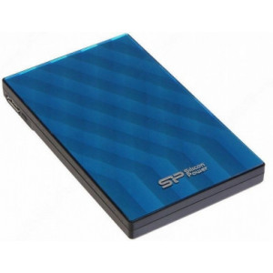 500GB (USB3.0) 2.5" Silicon Power "Diamond D10", Blue