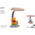 HL037 LAMPA DE BIROU ROZ HL037 LAMPA DE BIROU ROZ