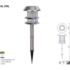 HL290 CORP DE ILUM.SOLAR