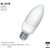 HL8105 CANDLE 5W 220-240V E27 6400K
