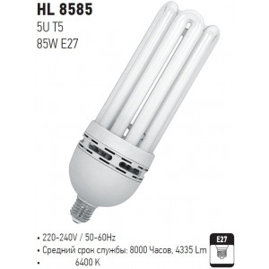 HL8585 5U 85W 220-240V E27 6400K (Horoz Electric)